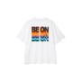 T-shirt Blanc à Manches Courtes pour Hommes - United Colors of Benetton