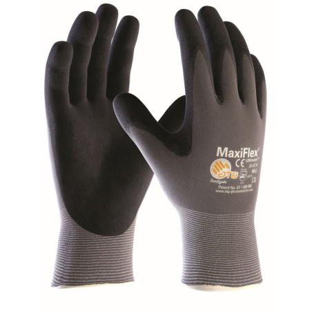 Gants de travail ATG MaxiFlex Ultimate - Lot de 3, Taille 9 (L)