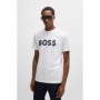 T-Shirt BOSS Hommes en Jersey de Coton avec Logo Imprimé