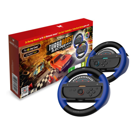 Kit de Course Turbo Booster avec Volants pour Nintendo Switch