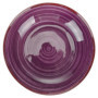 Lot de 6 Assiettes Creuses en Porcelaine Baita Purple