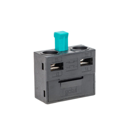 Micro Interrupteur à Clé Geba M-1T/1S Noir/Vert