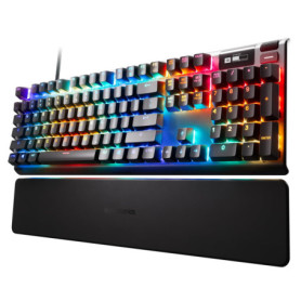 Clavier Gaming SteelSeries Apex Pro avec Switchs HyperMagnetic et Écran OLED
