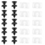 Kit de 10 Clips de Fixation pour Panneaux de Porte Audi TT TTRS