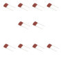 Pack de 10 Condensateurs Polyester Non Polarisés 4,7 nF 630 V