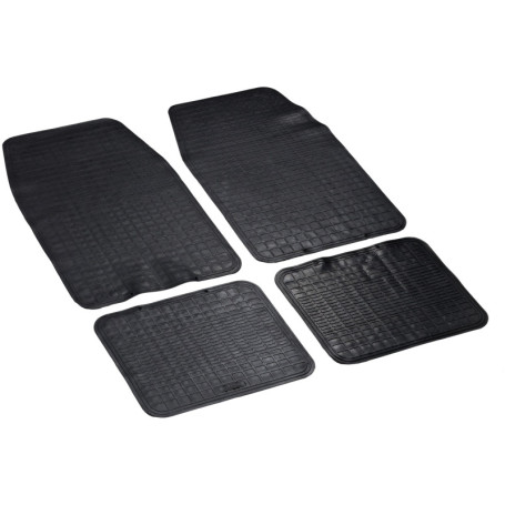 Tapis de Voiture en Caoutchouc Cartrend Noir 42x29 cm