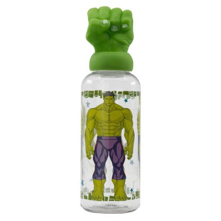 Bouteille Avengers Hulk 560 ml pour Enfants - Réutilisable et Anti-Fuite