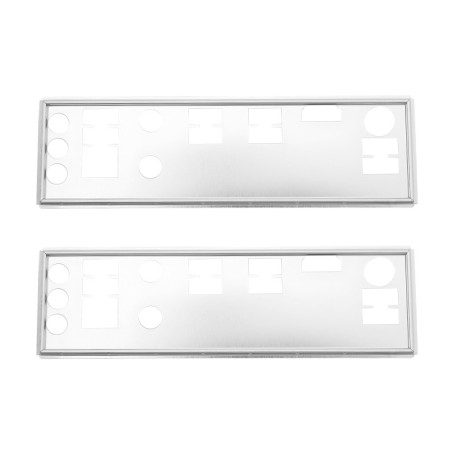 ECSiNG Plaques Arrière E/S pour Carte Mère Gigabyte B450M DS3H WiFi - Lot de 2