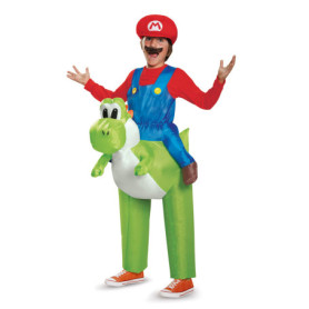 Déguisement Gonflable Yoshi pour Enfant - Mario