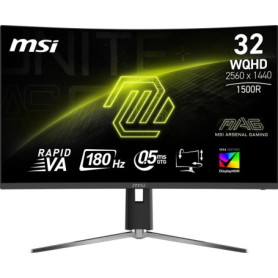 MSI MAG 32CQ6PF Écran Gaming Incurvé 32" FHD 180Hz
