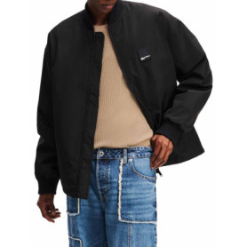 Bomber Noir Karl Lagerfeld Jeans pour Homme - Style Urbain et Durable