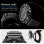 Coque Spigen Rugged Armor Pro avec Bracelet pour Samsung Galaxy Watch Ultra 47mm - Noir Mat