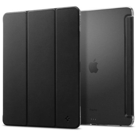 Coque Spigen Liquid Air Folio pour iPad Pro 13" - Étui Slim Noir