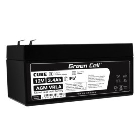Batterie AGM Green Cell Pro 12V 3,4Ah - Rechargeable et Étanche