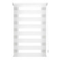 Store Nuit et Jour EasyFix Blanc 120x150 cm - Installation Sans Outils