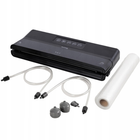 Machine Sous Vide Huslog 125W - Scelleuse Alimentaire Noir