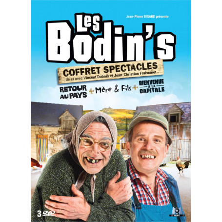 Coffret DVD Les Bodin's - Spectacles Complets en Couleur