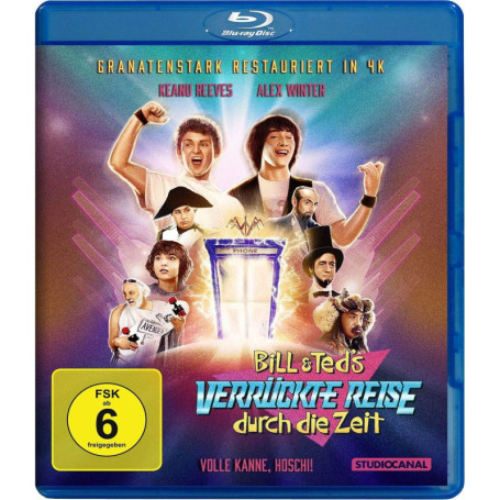 Bill & Ted : Excellente Aventure Temporelle - Blu-Ray Import
