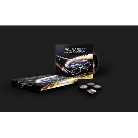 Box Collector CD Michel Polnareff - Édition Limitée avec Badges