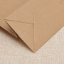 Pack de 10 Sacs en Papier Kraft Brun avec Poignées - Idéal pour Cadeaux et Achats