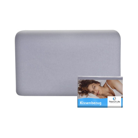 Housse de Coussin Gris 40 x 25 cm - Idéale pour Voyage