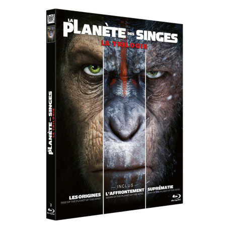 Coffret Blu-ray La Planète des Singes - La Trilogie Complète