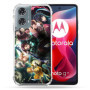 Coque Renforcée Multicolore pour Motorola G24 4G - Manga Demon Slayer