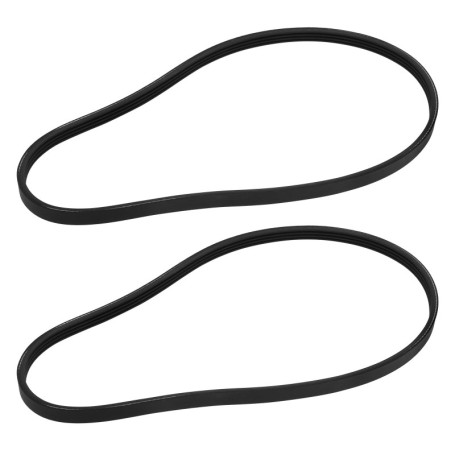 Lot de 2 courroies de transmission 4PJ600 en caoutchouc pour rabots Sears Craftsman