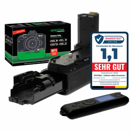 Poignée d'alimentation PATONA MB-N12 pour Nikon Z8 avec télécommande