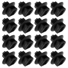 Clips de Fixation en Nylon eMagTech - 100 unités pour Câbles de 7 mm