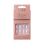 KISS Bare but Better - Lot de 30 Faux Ongles Pression Rose Intro