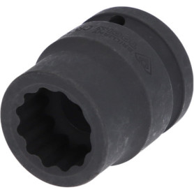 Douille à Chocs 12 Pans 24 mm BRILLIANT TOOLS - Entraînement 3/4"