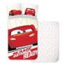 Parure de Lit Disney Cars pour Enfant - Housse de Couette et Taie d'Oreiller