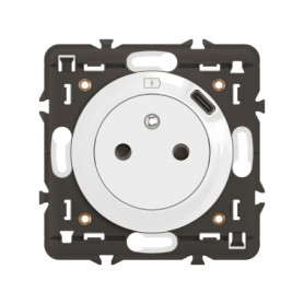 Prise Électrique Murale Céliane avec Chargeur USB Intégré - Legrand