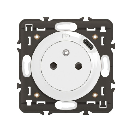 Prise Électrique Murale Céliane avec Chargeur USB Intégré - Legrand