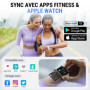 Balance de Cuisine Connectée ACCUWEIGHT avec Moniteur de Composition Corporelle