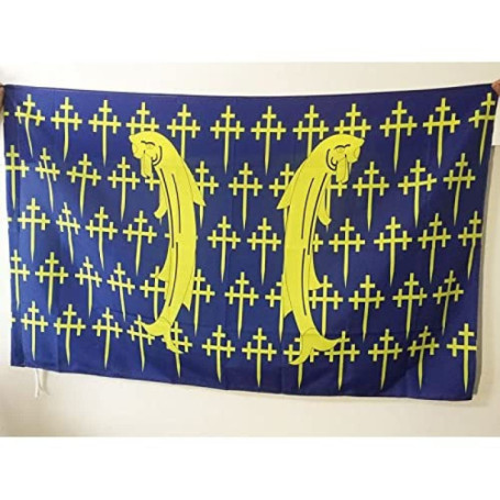 Drapeau Meuse 150x90 cm en Polyester avec Fourreau et Cordelette 44,62 €