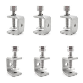 Lot de 6 Pinces en C GOIYZTTR - Outils de Fixation Robustes pour le Travail du Bois 22,35 €
