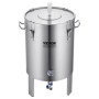 Cuve de Brassage VEVOR en Acier Inoxydable 60L avec Accessoires Complets 470,80 €