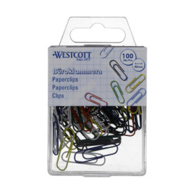 Lot de 100 trombones multicolores Westcott 26 mm - Boîte pratique pour bureau et maison 4,29 €