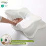 Oreiller Ergonomique Cervical en Mémoire de Forme - Soutien Optimal pour le Cou et la Nuque