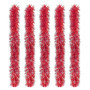 Guirlandes de Noël Rouge - 5pcs Décoration Festive 10M