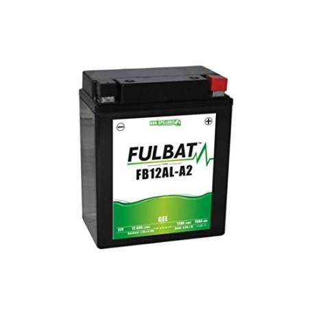 Batterie Gel Fulbat FB12AL-A2 12V 12.6Ah pour Motocyclette