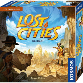 Kosmos Lost Cities - Aventure Stratégique pour Deux Joueurs