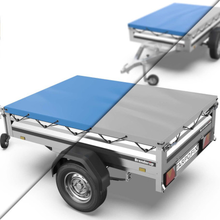 Bâche de Protection Tarpofix 212 x 123 cm avec Corde - Renforcée en PVC