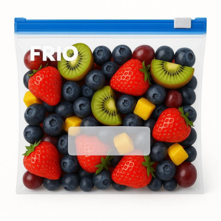 Sacs de Congélation FRIO avec Curseur - 15 Sachets Réutilisables 3L