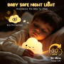 Diboniur Veilleuse Bébé Nuage Veilleuse Enfant Rechargeable, 7 Couleurs 3 Luminosité, Veilleuse Bebe Maternité, Lampe de Chevet 