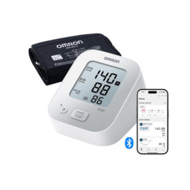 OMRON X2+ Connect - Tensiomètre de bras avec Bluetooth et détection cardiaque