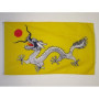Drapeau Dragon Chinois 150x90 cm en Polyester avec Oeillets Métalliques