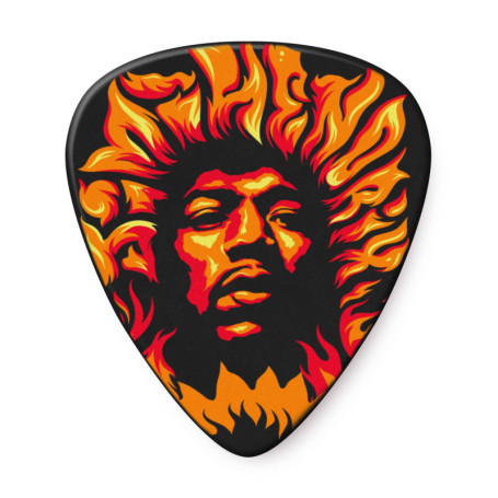 Pack de 6 Médiators Jimi Hendrix Voodoo par Jim Dunlop